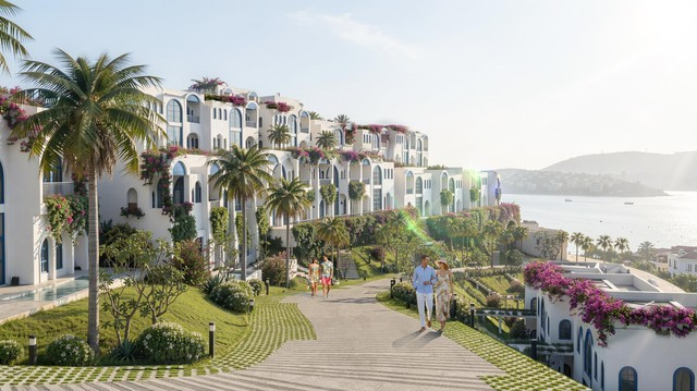 Kiến trúc Santorini nhiệt đới – dấu ấn độc bản của The Hera Resort
