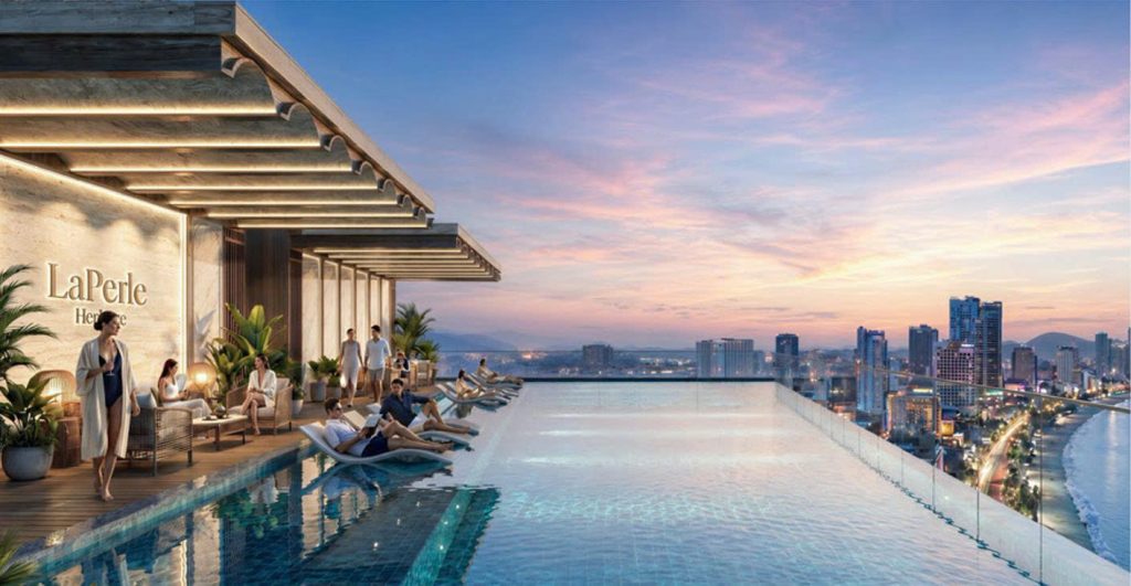 Tien ich L’OASIS INFINITY POOL LA PERLE HERITAGE NHA TRANG