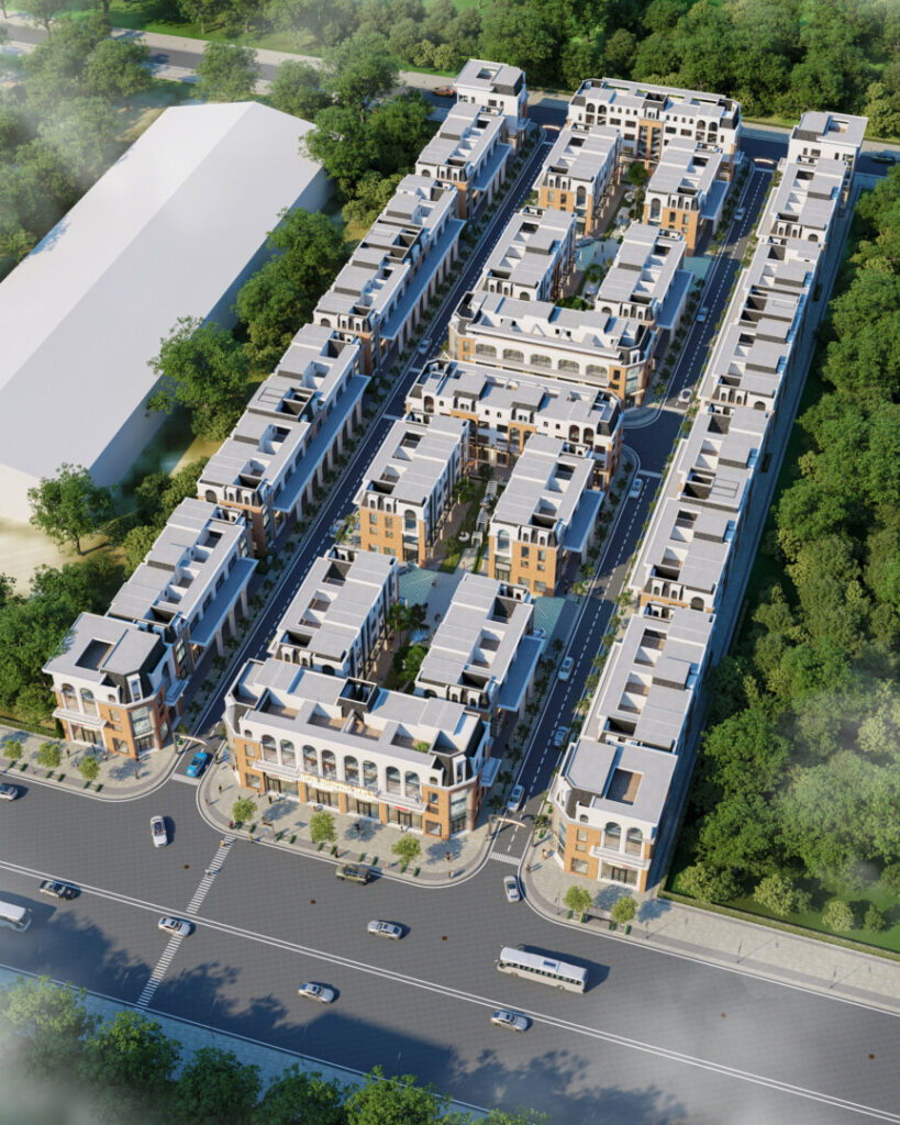 Hình ảnh 2 của dự án Shophouse 2 mặt tiền Palmy Biztown