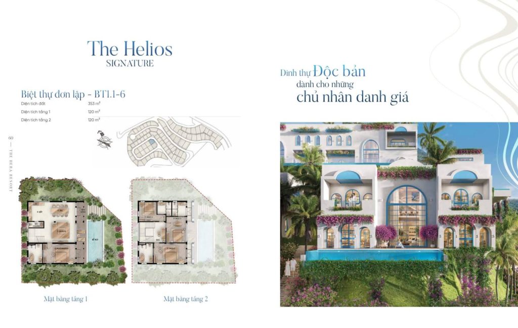 biệt thự đơn lập The Hera Resort