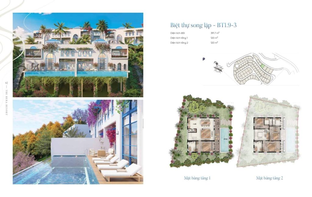 biệt thự song lập The Hera Resort