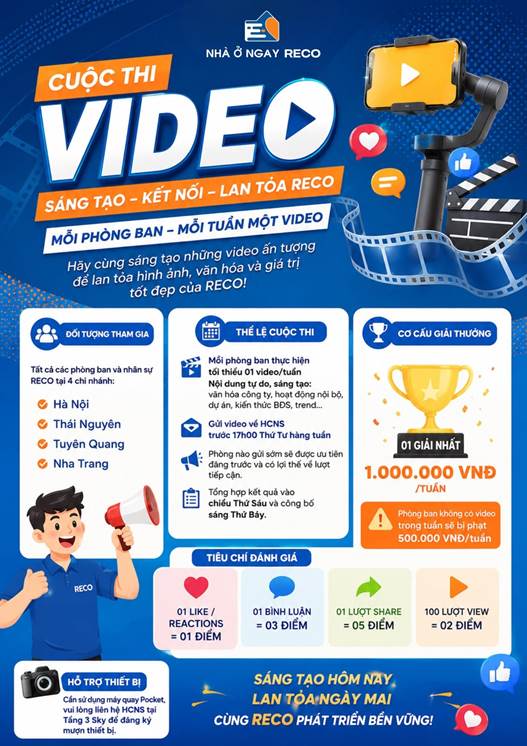 RECO Creator Challenge: Sân Chơi Sáng Tạo Triệu View Dành Riêng Cho Người RECO