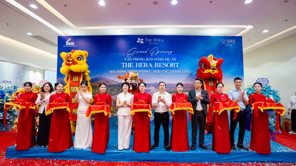 RECO Group Tham Dự Lễ Khai Trương Văn Phòng Bán Hàng The Hera Resort – Dấu Mốc Quan Trọng Trong Hành Trình Phát Triển