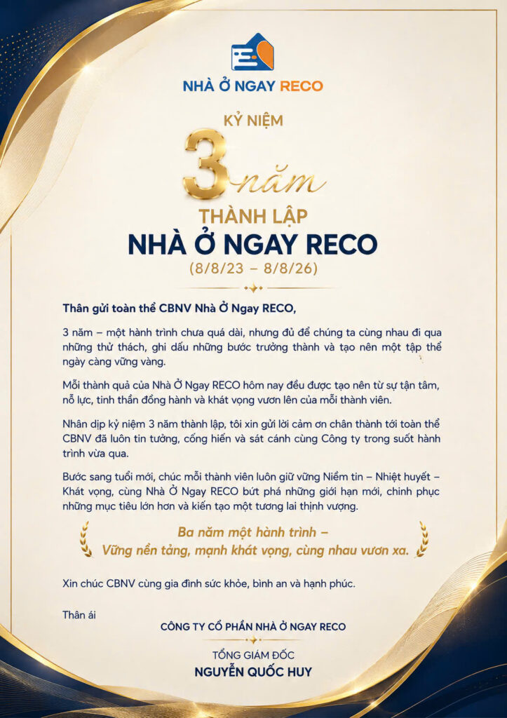 thu ngỏ sinh nhật Reco 3 tuổi