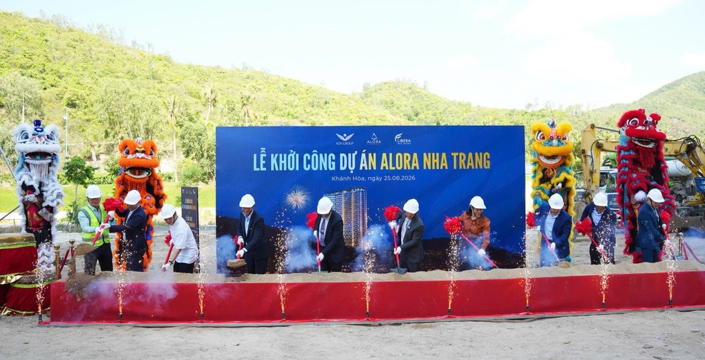 Tiến độ thi công thực tế tại dự án căn hộ biển Alora Nha Trang đang được đẩy nhanh sau khi khởi công
