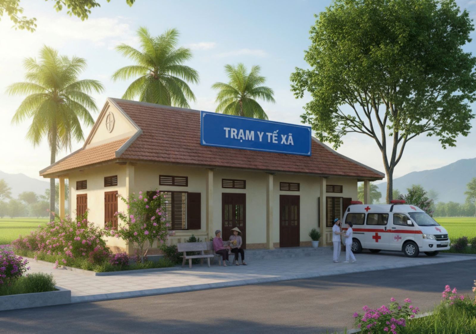 Nhà văn hóa & Trạm y tế